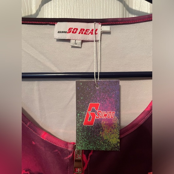 GSUWOO So Real Cloudburst Dress. - Picture 3 of 7